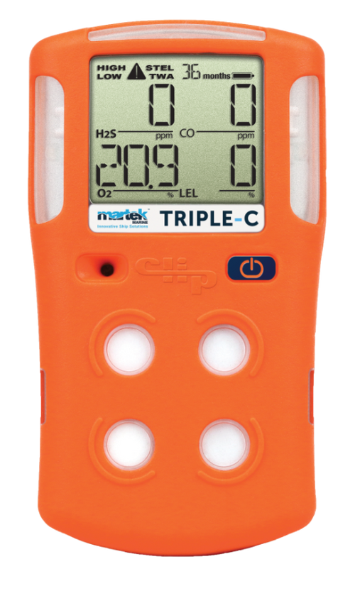 The Triple-C: Portable gas detection made easy.