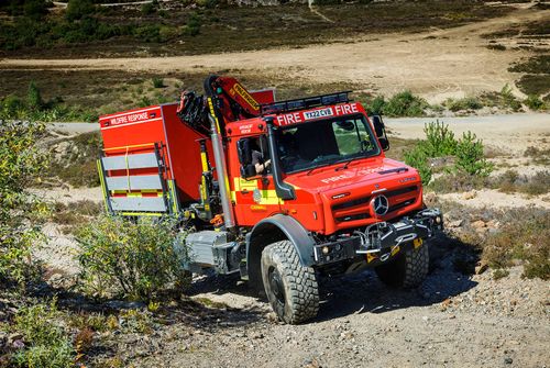 Mercedes-Benz Unimog all-terrain trucks