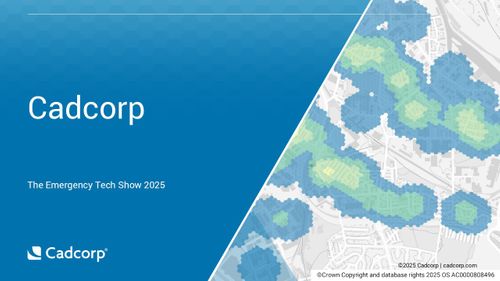 Join Cadcorp in the Ordnance Survey Mapping Zone (H38)