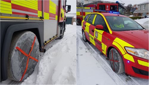 AutoSock tyre snow socks