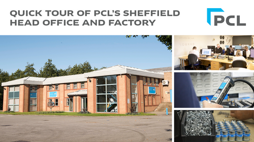 Quick Tour of PCL's Head Office and Factory in Sheffield