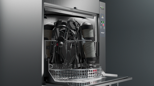 Solo Rescue' decon washer by RESCUE Intellitech