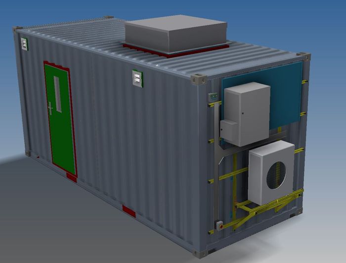 State of The Art Lithium Ion Battery Storage