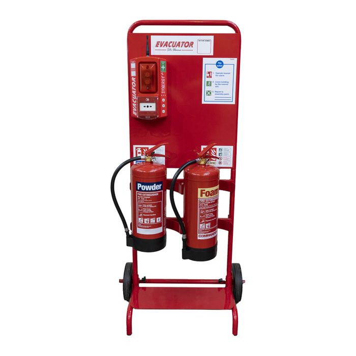 Double Flat Packed Trolly With Mounting Board