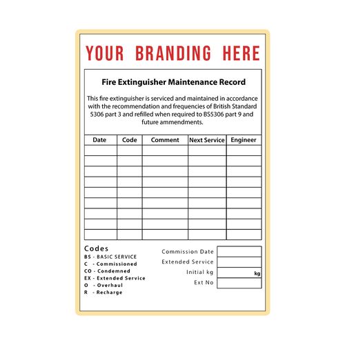 Branded Service Labels