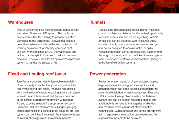 Linear Heat Detection Cables