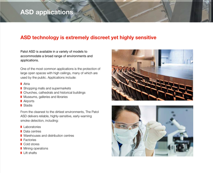 Aspirating Smoke Detectors