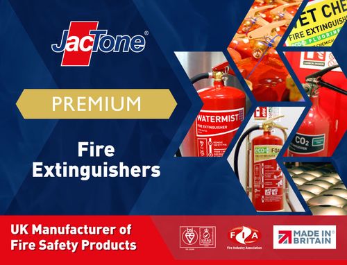 Jactone Premium Range Fire Extinguishers