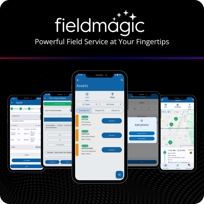 Fieldmagic Mobile App (iOS & Android)