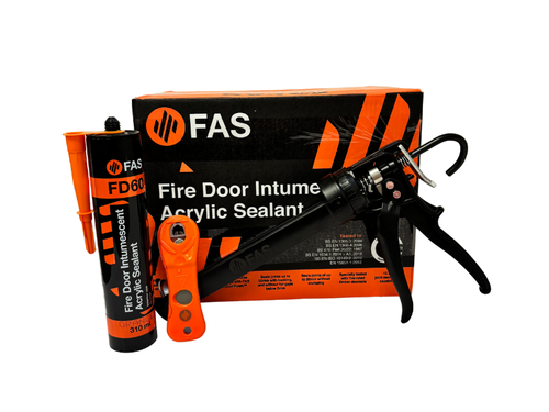 FAS Fire Door Acrylic Orange 310ml Sealant Kit