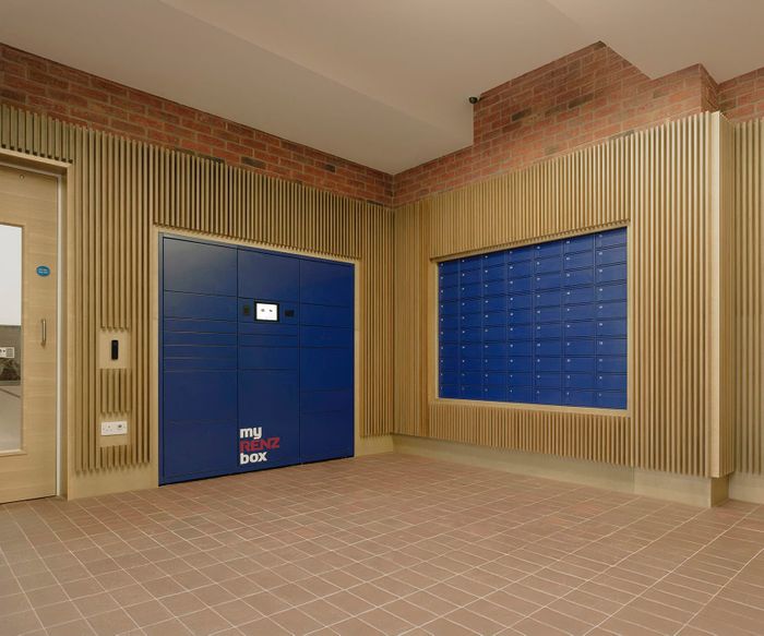 2 Hour Fire Rated myRENZbox - Smart Parcel Locker