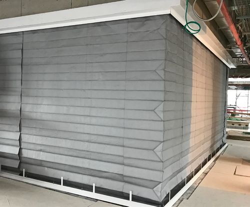 BLE Smoke & Fire AC1 Accordion Fire Curtain