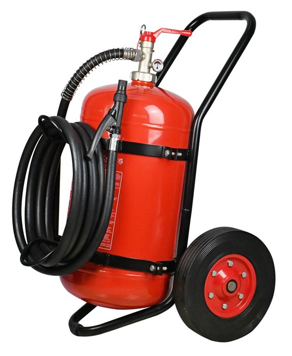 Complete range of TG Products EN3 certified portable and wheeled extinguishers