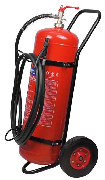 Complete range of TG Products EN3 certified portable and wheeled extinguishers