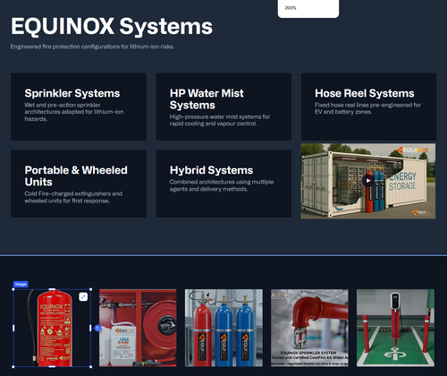 EQUINOX TESTED & CERTIFIED THERMAL RUNAWAY FIRE SUPPRESSION SYSTEMS