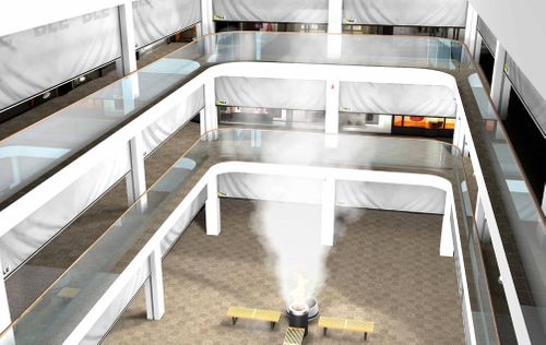 BLE Smoke & Fire SC1 Automatic Smoke Curtain