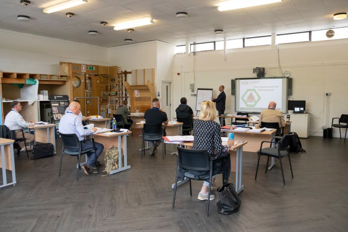 Fire safety training