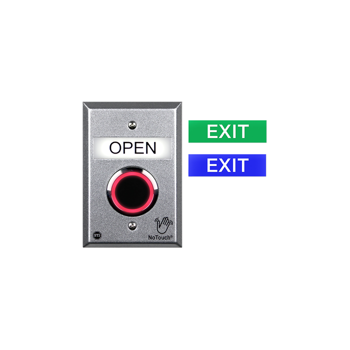 NOTOUCH® CAST ALUMINIUM BUTTONS