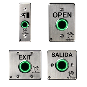 NOTOUCH® STAINLESS STEEL BUTTONS