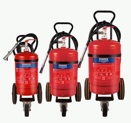 ABC Powder Based Extinguishers (Trolley Mounted) Stored Pressure Type