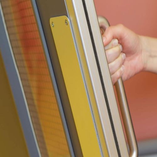 Astro Aluminium Door Edge Guard - Intumescent Door Edge Guards