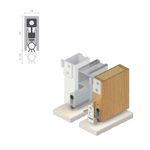 RP8Si - Door Bottom Smoke Seals