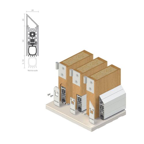 RP99Si - Door Bottom Smoke Seals