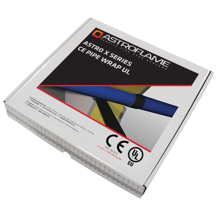 Astro X Series CE Pipe Wrap UL - Intumescent CE Pipe Wrap UL 25m
