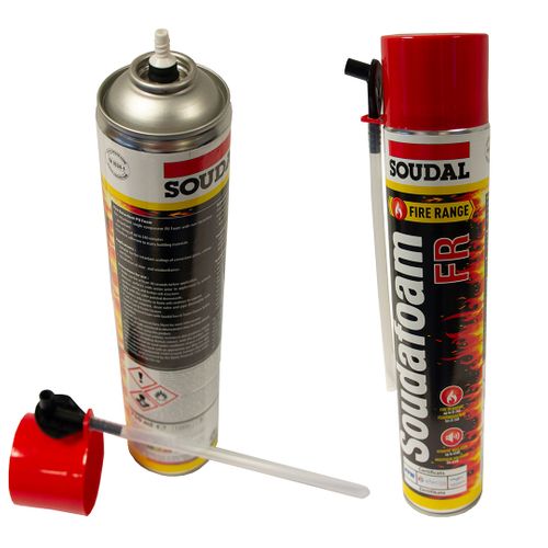 Soudal Fire Rated Expanding Foam - Fire Rated Foam