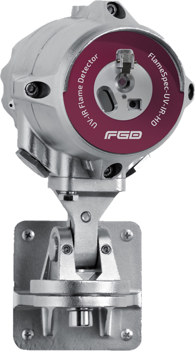 UVIR Flame Detector with integrated HD Video FGD FLS UVIR HD