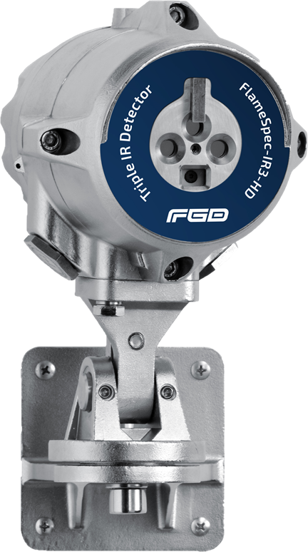 Triple IR Flame Detector with Integral HD Video FGD FLS IR3 HD