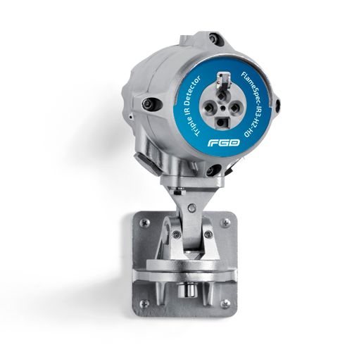 Triple IR Flame Detector for Energy Transition with HD Video  FGD FLS IR3 H2 HD