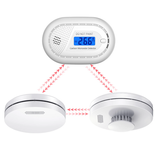 Interconnected carbon monoxide alarm