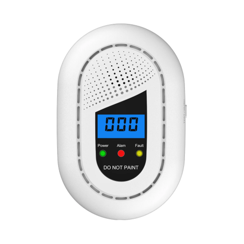 Combination carbon monoxide and gas detector