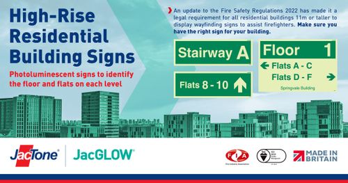 High-Rise Residential Building Signs