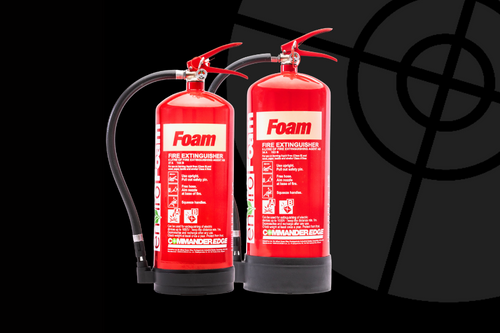 CommanderEDGE enviroFoam Fluorine Free Foam Fire Extinguisher Range