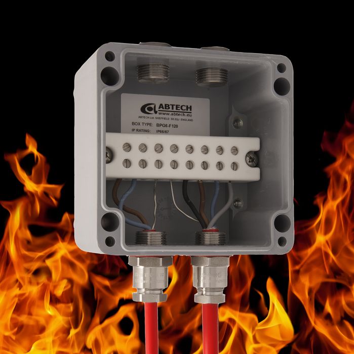 Fire-Rated GRP Junction Box (BPGF Range)