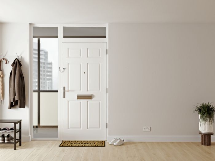 FD30 Internal Flat Entrance Doorset + Top & Side lights