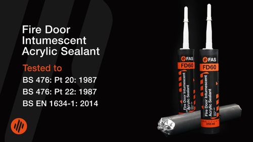 Installing Fire Doors with FAS Fire Door Intumescent Acrylic Sealant