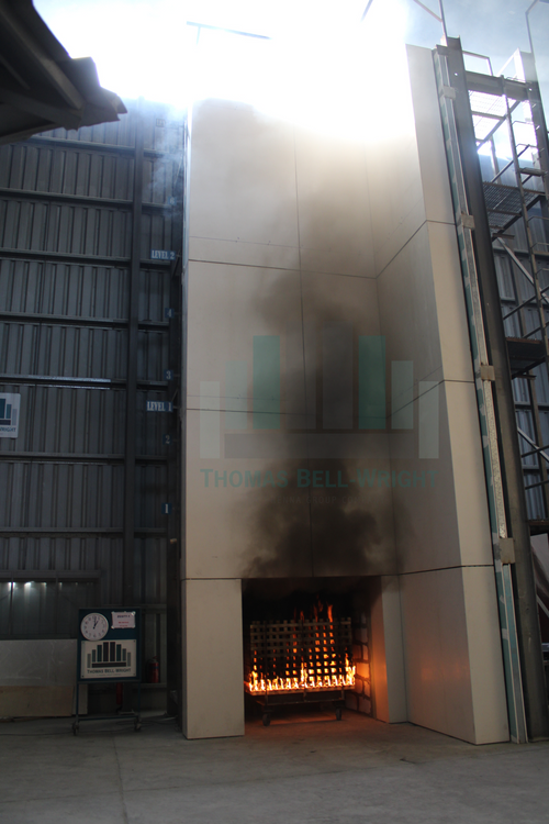 BS 8414 full-scale fire testing for cladding systems