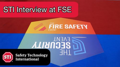 STI Interview at The Fire Safety Event 2022