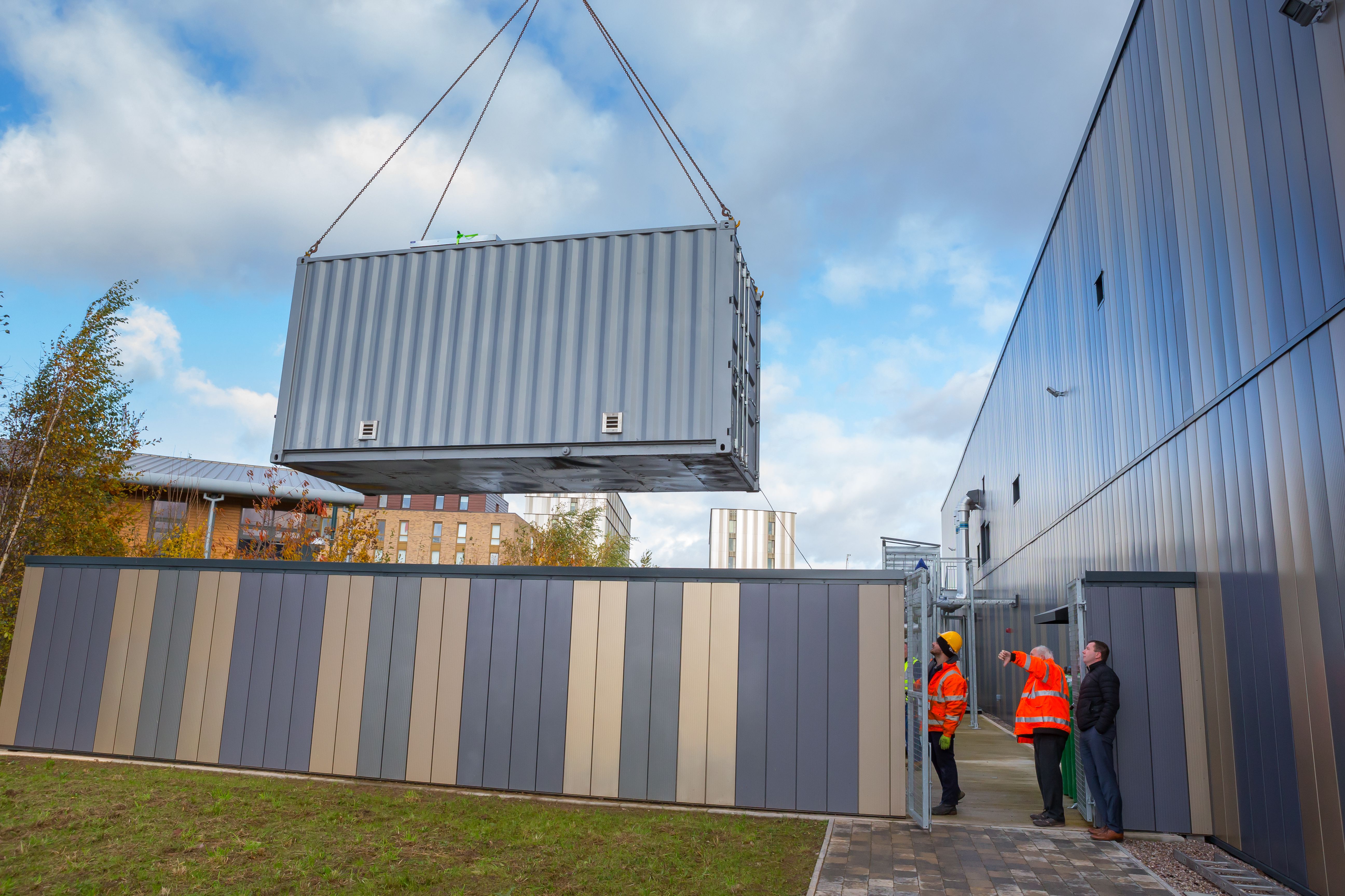 State of The Art Lithium Ion Battery Storage for Coventry University