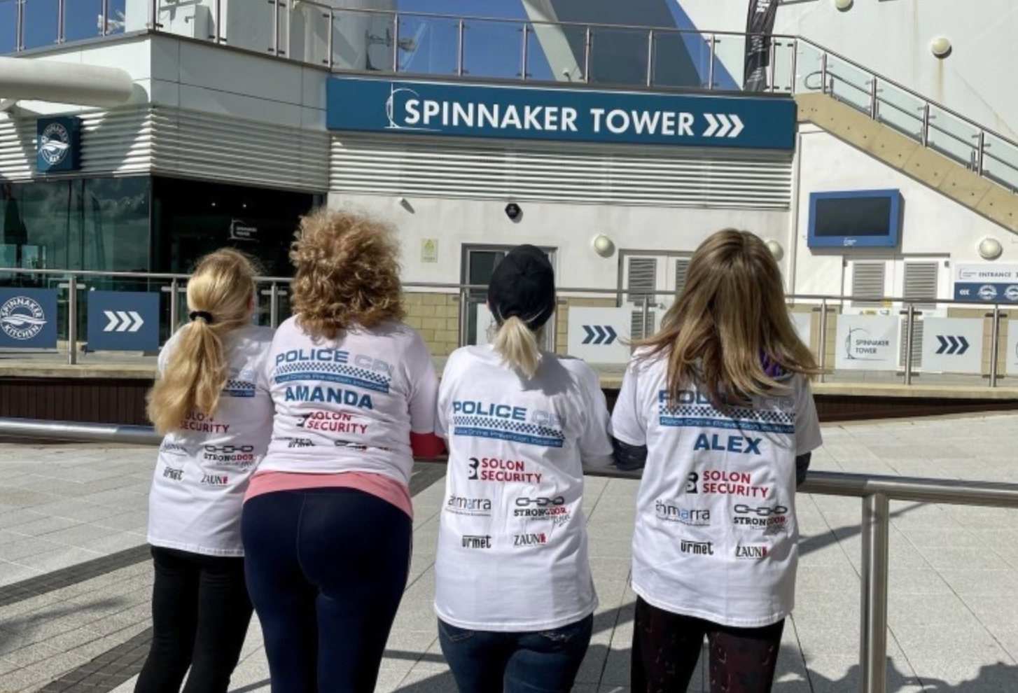 Bravery at Great Heights: Police CPI's abseil Portsmouth's iconic 170ft Spinnaker Tower