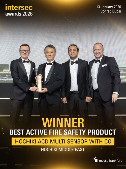 Best Active Fire Safety Product at Intersec Awards 2026