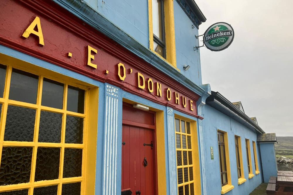 FB180 Batt system being fitted in the idyllic O’Donohue’s pub in County Clare