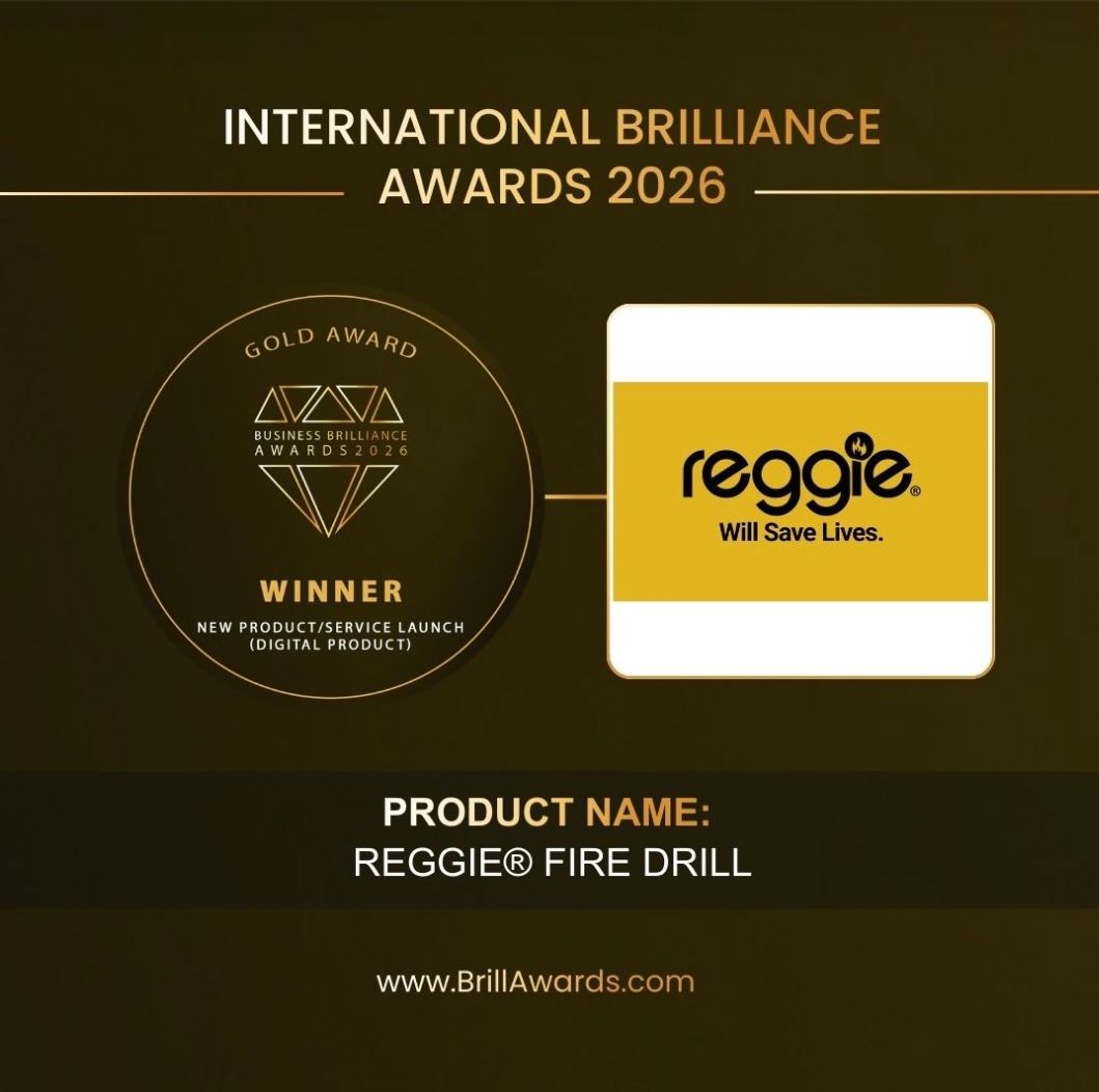 Reggie® Fire Drill has been awarded the Gold Award for Best New Product/Service Launch at the 2026 Business Brilliance Awards