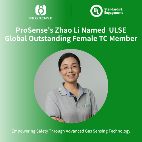 ProSense Zhao Li Honored as ULSE Global Outstanding Female Expert: Driving the Future of Global Safety with Technology and Standards