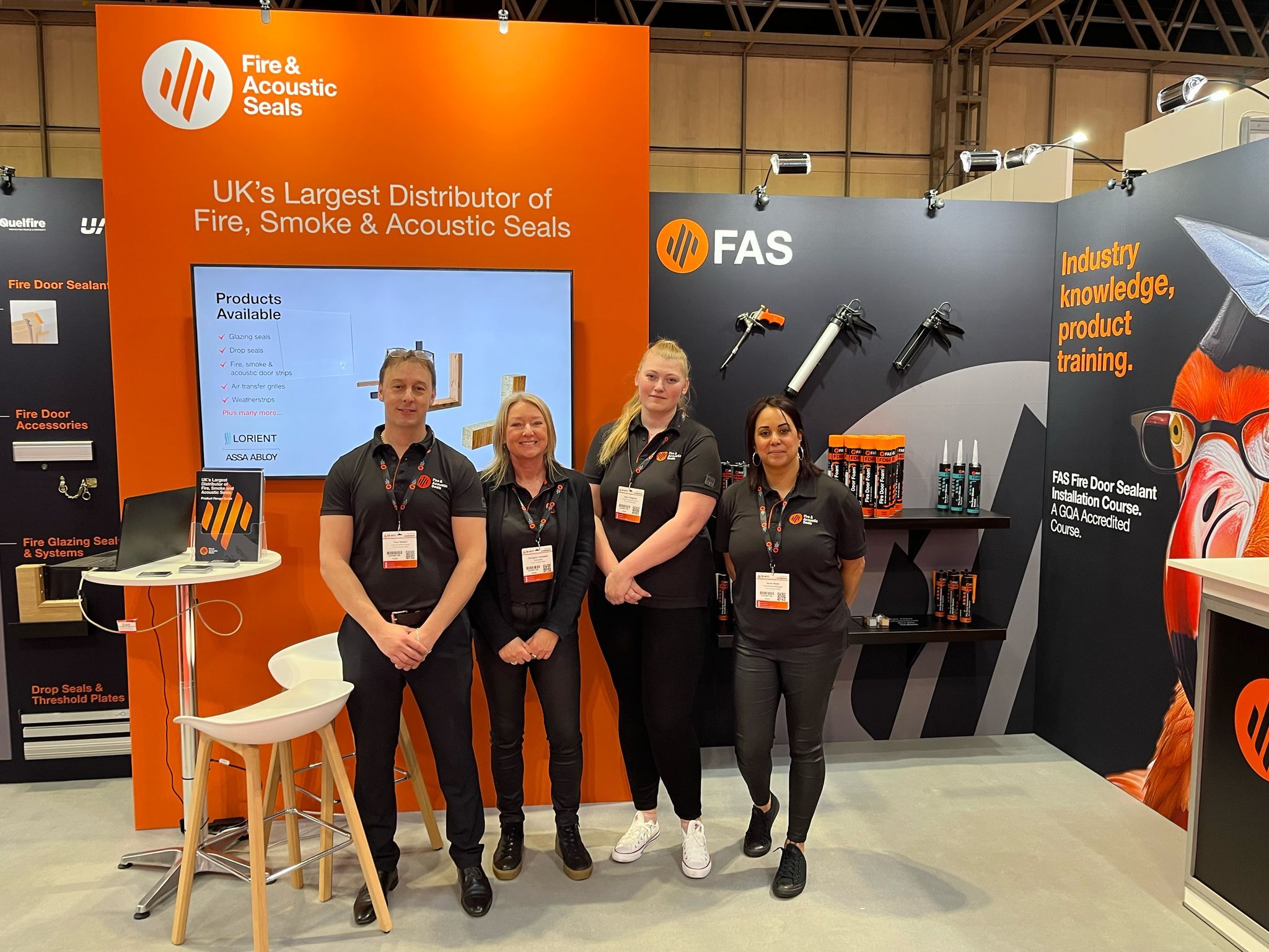 Fire & Acoustic Seals Exhibit at the Fire Safety Show 2026