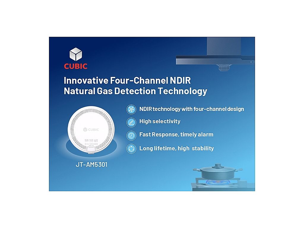 Cubic Innovative NDIR Natural Gas Detection Solutions For Residential and Commercial Applications