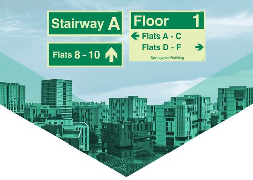 New High-Rise Residential Building Signs from Jactone
